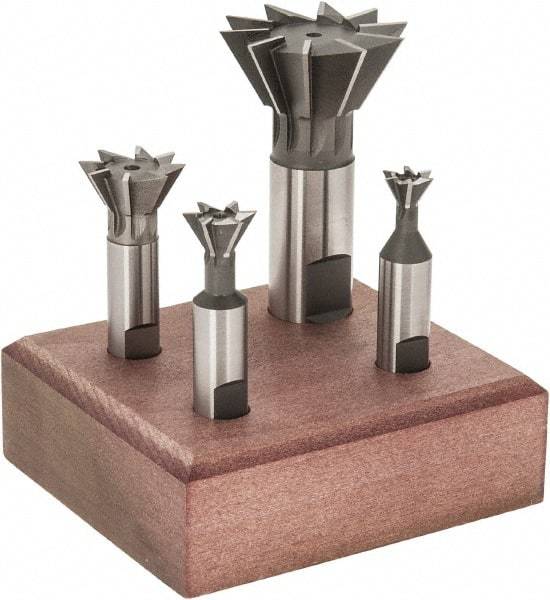 Value Collection - Dovetail Cutter Sets Included Angle: 60 Minimum Cutting Diameter (Inch): 3/8 - Apex Tool & Supply