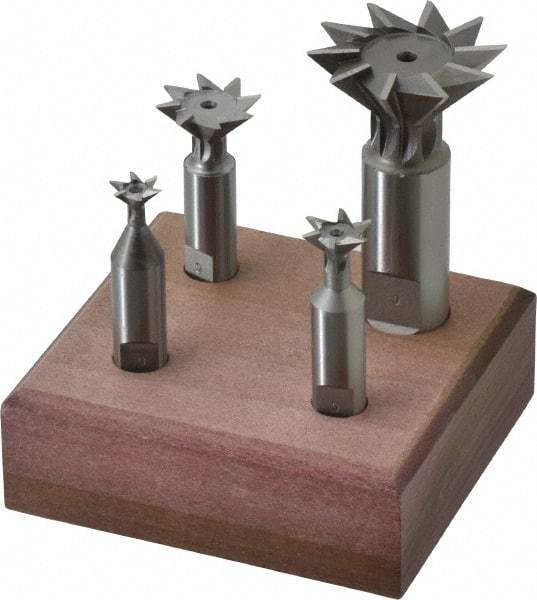 Value Collection - Dovetail Cutter Sets Included Angle: 45 Minimum Cutting Diameter (Inch): 3/8 - Apex Tool & Supply