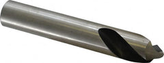 Interstate - 1" Body Diam, 90°, 6" OAL, High Speed Steel Spotting Drill - Apex Tool & Supply