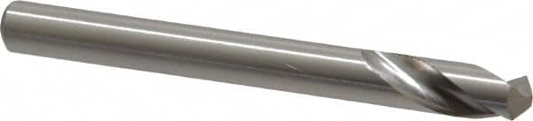 Interstate - 1/4" Body Diam, 120°, 2-1/2" OAL, High Speed Steel Spotting Drill - Apex Tool & Supply