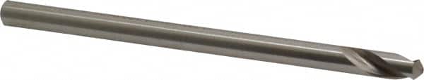 Interstate - 1/4" Body Diam, 120°, 4" OAL, High Speed Steel Spotting Drill - Apex Tool & Supply