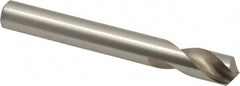 Interstate - 3/8" Body Diam, 120°, 3-1/8" OAL, High Speed Steel Spotting Drill - Apex Tool & Supply