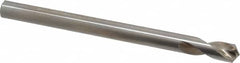 Interstate - 3/8" Body Diam, 120°, 5" OAL, High Speed Steel Spotting Drill - Apex Tool & Supply