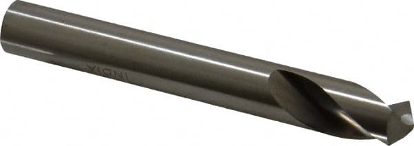 Interstate - 1/2" Body Diam, 120°, 3-3/4" OAL, High Speed Steel Spotting Drill - Apex Tool & Supply
