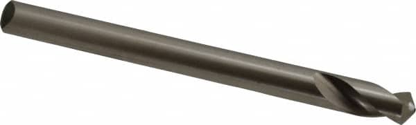 Interstate - 1/2" Body Diam, 120°, 6" OAL, High Speed Steel Spotting Drill - Apex Tool & Supply