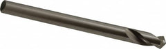 Interstate - 1/2" Body Diam, 120°, 6" OAL, High Speed Steel Spotting Drill - Apex Tool & Supply