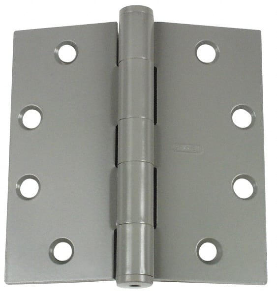 Stanley - 4-1/2" Long x 4-1/2" Wide Steel Concealed Ball Bearing Commercial Hinge - Apex Tool & Supply