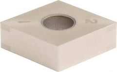 Sumitomo - 4NC-CNGA431 Grade BNC200 PCBN Turning Insert - TiN Finish, 80° Diamond, 1/2" Inscr Circle, 3/16" Thick, 1/64" Corner Radius - Apex Tool & Supply
