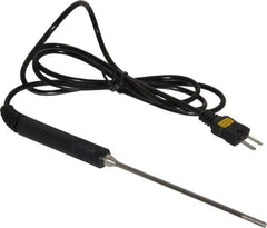 Extech - -40 to 842°F Dual Input Digital Thermometer - Stainless Steel - Apex Tool & Supply