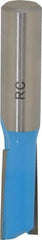ROMAN CARBIDE - 1/2" Diam, 1/2" Shank Diam, 1-1/8" Length of Cut, 2 Flute Straight Router Bit - 2-7/8" Overall Length, Carbide Tipped - Apex Tool & Supply