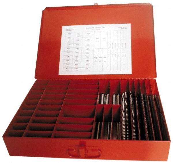 Gardner Spring - 123 Piece, MBHD Steel Extension & Compression Spring Assortment - 40 Sizes - Apex Tool & Supply