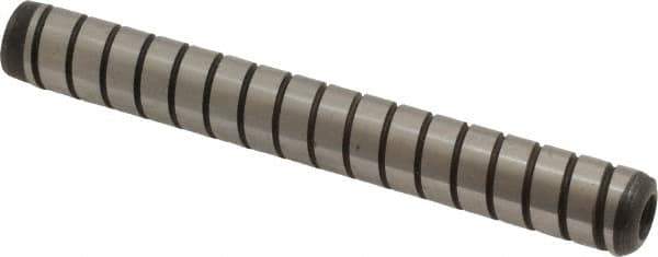 Holo-Krome - 3/8" Diam x 3" Pin Length 4000 Alloy Steel Pull Out Dowel Pin - Black Luster Finish, C 47-58 & C 60 (Surface) Hardness, 1 Beveled & 1 Threaded End - Apex Tool & Supply
