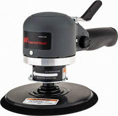 Ingersoll-Rand - 12,000 OPM, 16.98 CFM Air Consumption, Palm Air Orbital Sander - Round Pad, 1/4 NPT Inlet - Apex Tool & Supply