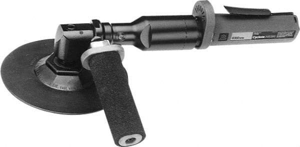 Ingersoll-Rand - 10,000 OPM, 18.5 CFM Air Consumption, Palm Air Orbital Sander - Round Pad, 1/4 NPT Inlet - Apex Tool & Supply