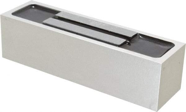 Mag-Mate - 4-1/2" Long x 1-1/4" Wide x 1-1/4" High, 2 Poles, Rectangular Neodymium Rare Earth Holding Magnet - 107.5 Lb Average & 215 Lb Max Pull Force - Apex Tool & Supply