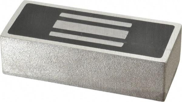 Mag-Mate - 4-1/2" Long x 1.88" Wide x 1-1/4" High, 3 Poles, Rectangular Neodymium Rare Earth Holding Magnet - 170 Lb Average & 340 Lb Max Pull Force - Apex Tool & Supply
