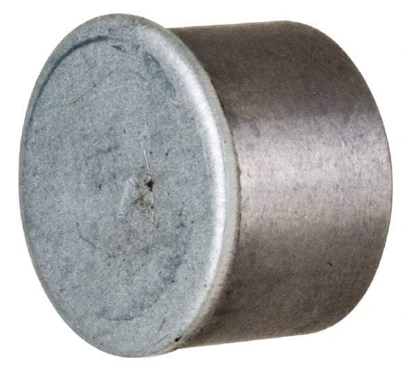 Mag-Mate - 10-32 Thread, 3/4" Diam, 1/2" High, 22 Lb Average Pull Force, Neodymium Rare Earth Pot Magnet - 0.15" Deep Tapped Hole, Steel Pot, Uninsulated - Apex Tool & Supply