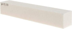 Made in USA - 150 Grit Aluminum Oxide Rectangular Dressing Stick - 6 x 1 x 1, Very Fine Grade, Vitrified Bond - Apex Tool & Supply