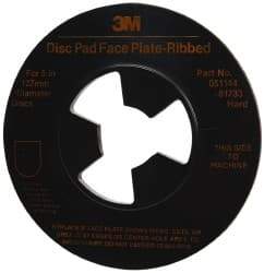 3M - Abrasive Disc Face Plate - 12,000 RPM - Apex Tool & Supply