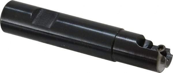 Cutting Tool Technologies - 0.12 to 0.12 Inch Cutting Radius, 3/4 Inch Cutter Diameter, 1 Style CV 12 Insert, 3/4 Inch Shank Diameter, Indexable Concave Radius Cutter - 4 Inch Overall Length, Through Coolant - Apex Tool & Supply