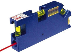 Laseraim - 1 Beam 500' Max Range Torpedo Laser Level - Red Beam, 1/8" at 25' Accuracy, 5" Long x 3/4" Wide x 2-1/4" High, Battery Not Included - Apex Tool & Supply