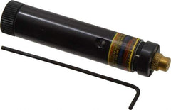 Laseraim - 1 Beam 500' Max Range Alignment Laser - Red Beam, 5/16" at 50' Accuracy, 3-3/4" Long x 3/4" Wide, Battery Included - Apex Tool & Supply