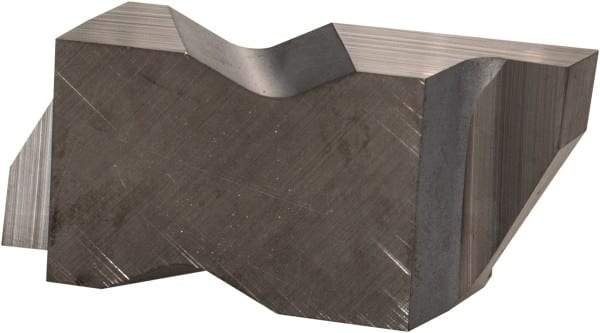 Kennametal - 3088NG Grade K68, 2.24mm Cutting Width Carbide Grooving Insert - 2.39mm Max Depth of Cut, Right Hand, 0.19mm Corner Radius, Uncoated - Apex Tool & Supply
