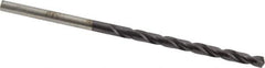 Chicago-Latrobe - #32 135° High Speed Steel Jobber Drill - TiAlN Finish, Right Hand Cut, Spiral Flute, Straight Shank, 2-3/4" OAL, Split Point - Apex Tool & Supply