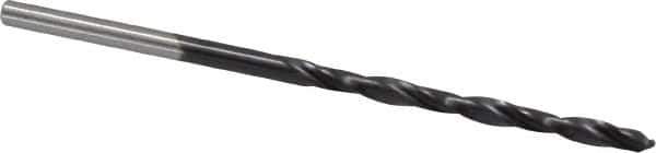 Chicago-Latrobe - #37 135° High Speed Steel Jobber Drill - TiAlN Finish, Right Hand Cut, Spiral Flute, Straight Shank, 2-1/2" OAL, Split Point - Apex Tool & Supply