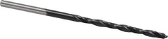 Chicago-Latrobe - #37 135° High Speed Steel Jobber Drill - TiAlN Finish, Right Hand Cut, Spiral Flute, Straight Shank, 2-1/2" OAL, Split Point - Apex Tool & Supply