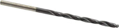 Chicago-Latrobe - #41 135° High Speed Steel Jobber Drill - TiAlN Finish, Right Hand Cut, Spiral Flute, Straight Shank, 2-3/8" OAL, Split Point - Apex Tool & Supply