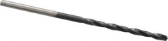 Chicago-Latrobe - #46 135° High Speed Steel Jobber Drill - TiAlN Finish, Right Hand Cut, Spiral Flute, Straight Shank, 2-1/8" OAL, Split Point - Apex Tool & Supply