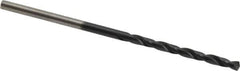 Chicago-Latrobe - #48 135° High Speed Steel Jobber Drill - TiAlN Finish, Right Hand Cut, Spiral Flute, Straight Shank, 2" OAL, Split Point - Apex Tool & Supply