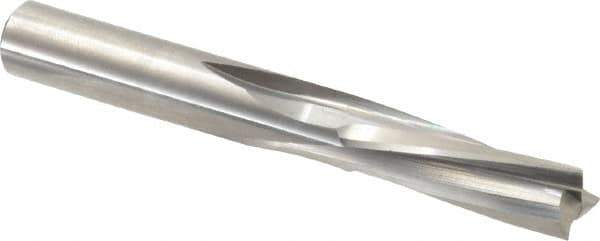 Onsrud - 3/8" Cutting Diam x 1-1/8" Length of Cut, 3 Flute, Downcut Spiral Router Bit - Uncoated, Right Hand Cut, Solid Carbide, 3" OAL x 3/8" Shank Diam, Three Edge, 10° Helix Angle - Apex Tool & Supply
