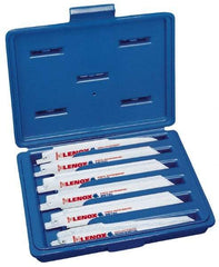 Lenox - 8" Long x 1" Thick, Bi-Metal Reciprocating Saw Blade - 8 TPI, Toothed Edge, Universal Shank - Apex Tool & Supply