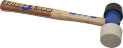 Vaughan Bushnell - 1-1/2 Lb Head Rubber Mallet - 14" OAL, Wood Handle - Apex Tool & Supply