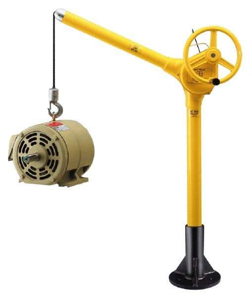 Sky Hook - 500 Lb Load Capacity, Steel Jib Crane - Swing Jib - Apex Tool & Supply