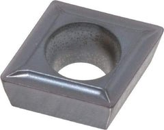 Kennametal - CPMT32.51 LF Grade KC5025 Carbide Turning Insert - TiAlN Finish, 80° Diamond, 3/8" Inscr Circle, 5/32" Thick, 1/64" Corner Radius - Apex Tool & Supply