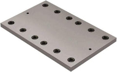 Jergens - 25" Long x 16" Wide Steel Fixture Plate - 1.13" Plate Thickness - Apex Tool & Supply