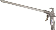 Guardair - 120 Max psi Whisper Jet Pistol Grip Blow Gun - 1/4 NPT, 18" Tube Length, Aluminum - Apex Tool & Supply