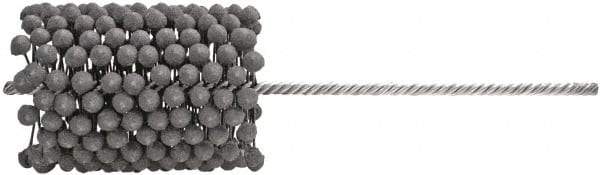 Brush Research Mfg. - 5-1/2" to 6" Bore Diam, 320 Grit, Silicon Carbide Flexible Hone - Extra Fine, 17-1/2" OAL - Apex Tool & Supply