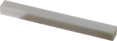 Norton - 3" Long x 1/4" Wide x 1/4" Thick, Novaculite Sharpening Stone - Square, Ultra Fine Grade - Apex Tool & Supply