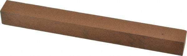 Norton - 6" Long x 5/8" Wide x 5/8" Thick, Aluminum Oxide Sharpening Stone - Square, Medium Grade - Apex Tool & Supply