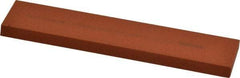Norton - 5" Long x 1" Wide x 3/16" Thick, Aluminum Oxide Sharpening Stone - Rectangle, Fine Grade - Apex Tool & Supply