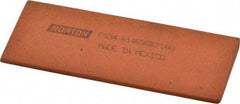 Norton - 4-1/2" Long x 1-3/4" Diam x 3/8" Thick, Aluminum Oxide Sharpening Stone - Round Edge Slip, Fine Grade - Apex Tool & Supply