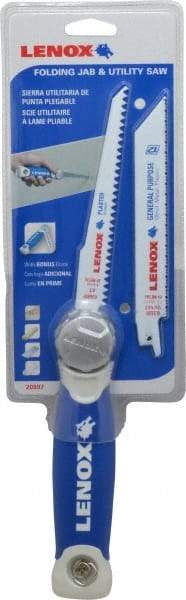 Lenox - 6" Bi-Metal Blade Folding Saw - Aluminum Handle - Apex Tool & Supply