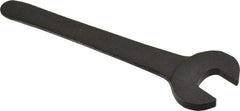 Martin Tools - 7/16" Standard Extra Thin Open End Wrench - 4" OAL, Single End, Black Finish, 15° Head Angle - Apex Tool & Supply