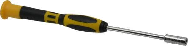 Aven - 4mm Solid Shaft Electronic Nutdriver - Ergonomic Handle, 6-3/4" OAL - Apex Tool & Supply