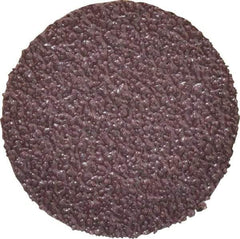 3M - 1/2" Diam, 120 Grit Aluminum Oxide Adhesive PSA Disc - Fine Grade, X Weighted Cloth Backing, For Bench Top Motors, Random Orbital Sanders - Apex Tool & Supply