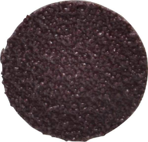 3M - 3/4" Diam, 60 Grit Aluminum Oxide Adhesive PSA Disc - Medium Grade, X Weighted Cloth Backing, For Bench Top Motors, Random Orbital Sanders - Apex Tool & Supply